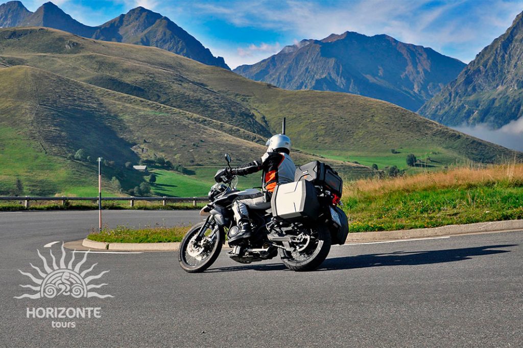 Pyrenäen Motorradtour in Europa durch Spanien und Frankreich