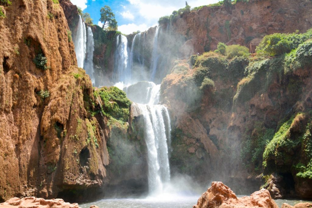 Marokko Motorradtour Wasserfall