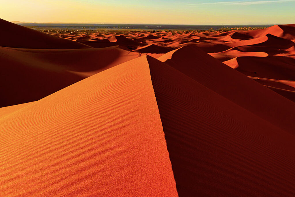 dunes in morocco